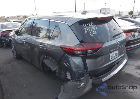 2021 Nissan Rogue Sv Fwd from USA, damaged, VIN 5N1AT3BA6MC824247